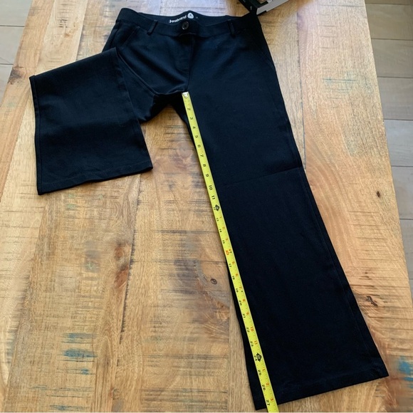 Betabrand Black Bootcut Classic Dress Yoga Casual Pant Size Medium Petite - Picture 8 of 16